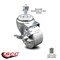 Service Caster Semi Steel Swivel TS Caster w/Roller Bearing - 3" Wheel & 1/2" Stem w/Brake SCC-TS20S315-SSR-TLB-121315 - alternate 3